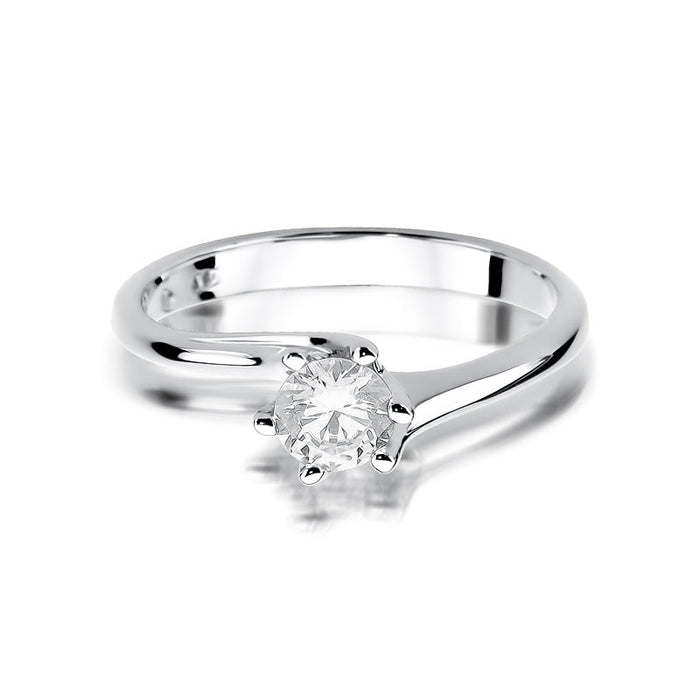 Inel Aur 14k cu Diamant Natural 0.50 ct