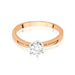 Inel Aur 14k cu Diamante Naturale 0.40 ct