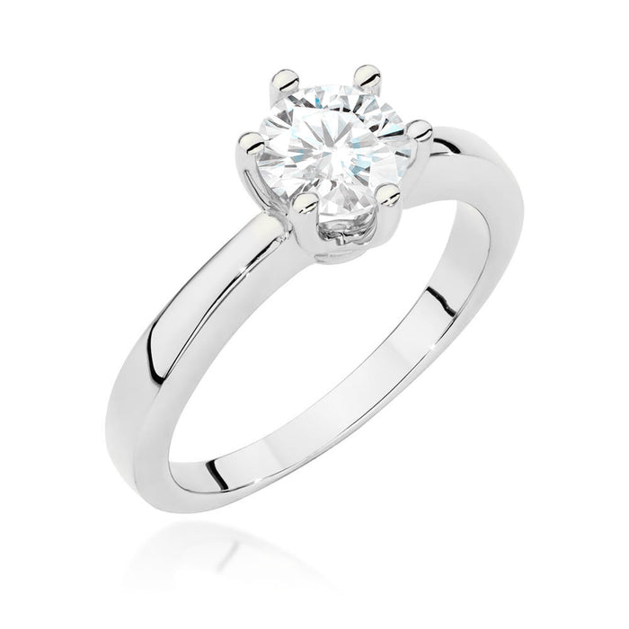 Inel Aur 14k cu Diamante Naturale 0.70 ct