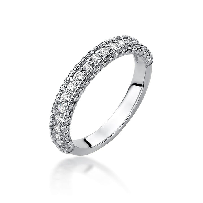 Inel Aur 14k cu Diamante Naturale 0.24 ct