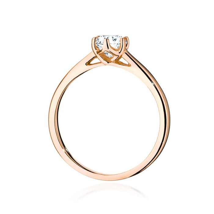 Inel Aur 14K cu Diamant Natural 0.50 ct