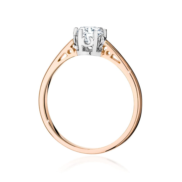 Inel Aur 14K cu Diamant Natural 0.50 ct