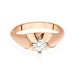 Inel Aur 14K cu Diamant Natural 0.50 ct