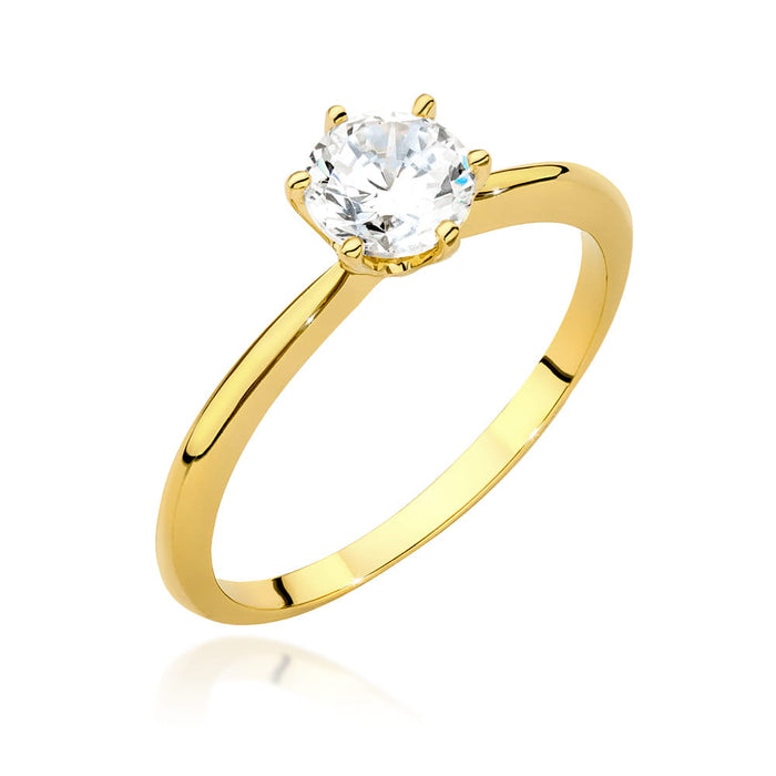 Inel Aur 14k cu Diamant Natural 1.00 ct
