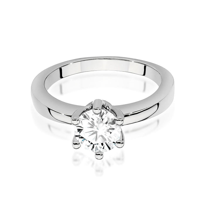 Inel Aur 14k cu Diamant Natural 0.70 ct