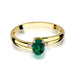 Inel Aur 14K cu Smarald 0.40 ct