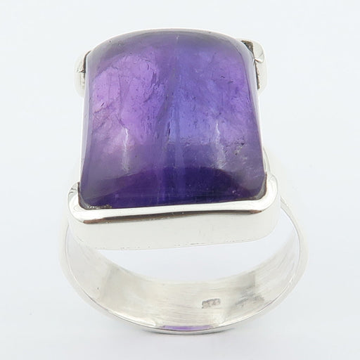 Inel Argint 925 cu Ametist Cabochon