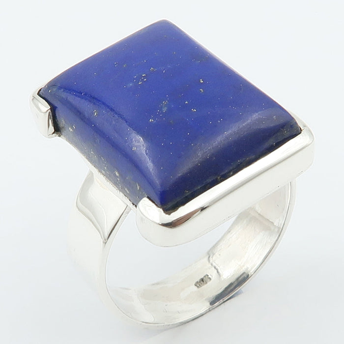 Inel Argint 925 cu Lapis Lazuli Cabochon