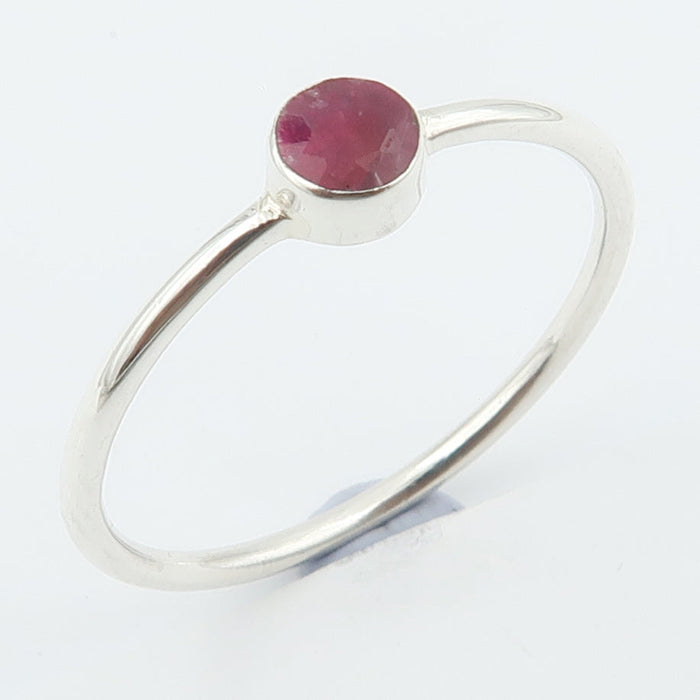 Inel Argint 925 cu Rubin