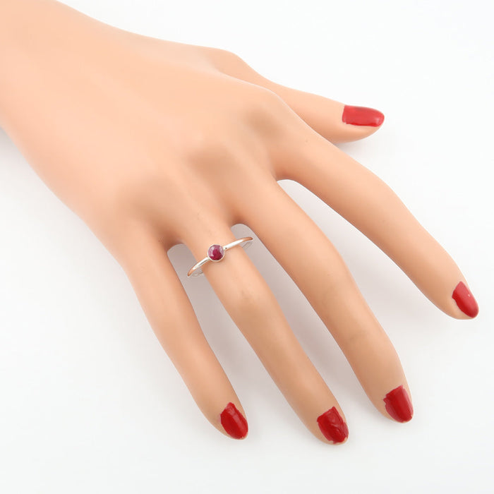 Inel Argint 925 cu Rubin