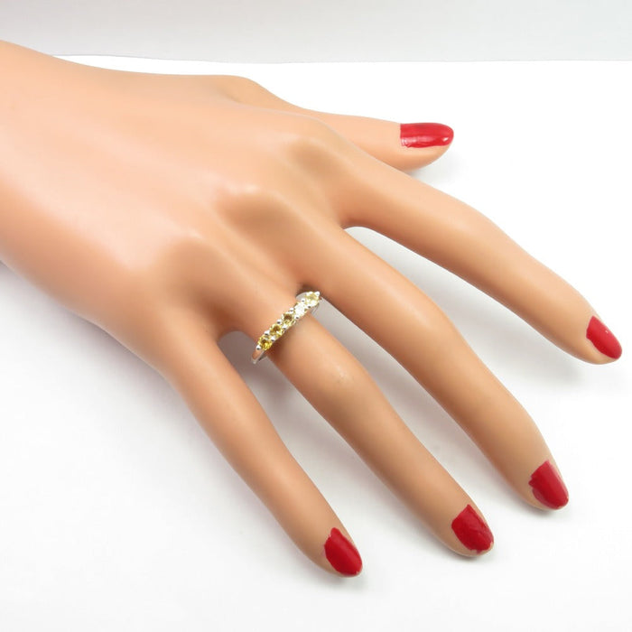 Inel Argint 925 cu Citrine