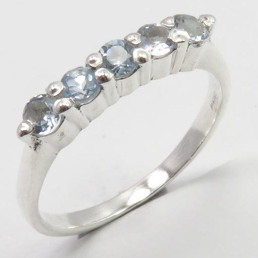 Inel Argint 925 cu Topaz Albastru