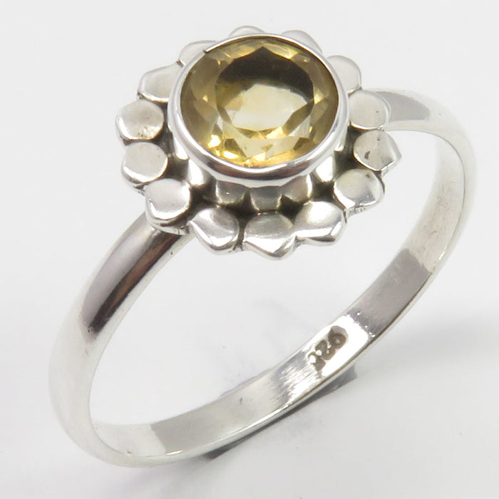 Inel Argint 925 cu Citrin