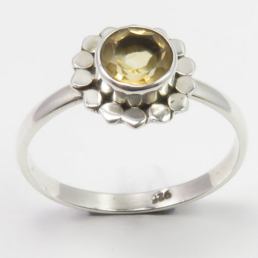 Inel Argint 925 cu Citrin