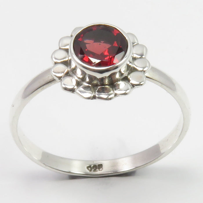 Inel Argint 925 cu Garnet