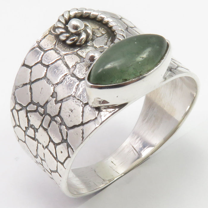 Inel Argint 925 cu Aventurin Cabochon