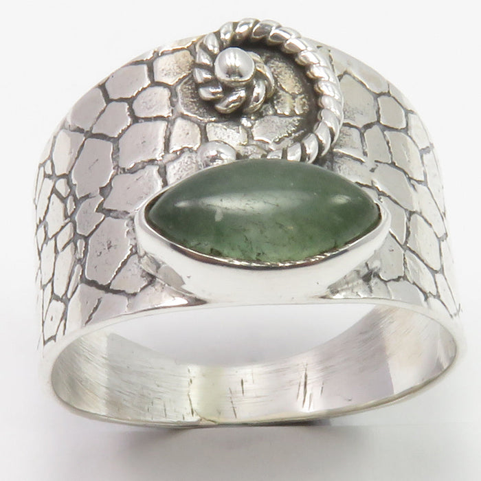 Inel Argint 925 cu Aventurin Cabochon