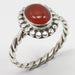 Inel Argint 925 cu Carnelian Cabochon