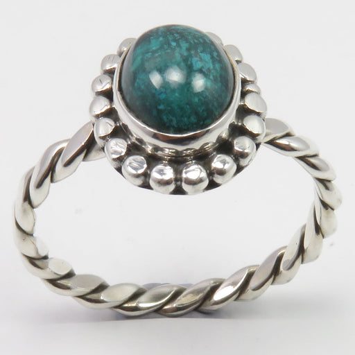 Inel Argint 925 cu Piatra Crisocol