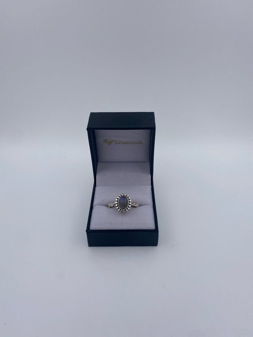 Inel Argint 925 cu Labradorit Cabochon