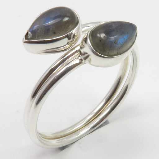 Inel Argint 925 cu Labradorit Cabochon