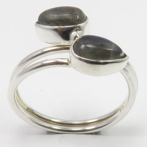 Inel Argint 925 cu Labradorit Cabochon