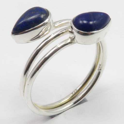 Inel Argint 925 cu Lapiz Lazuli Cabochon