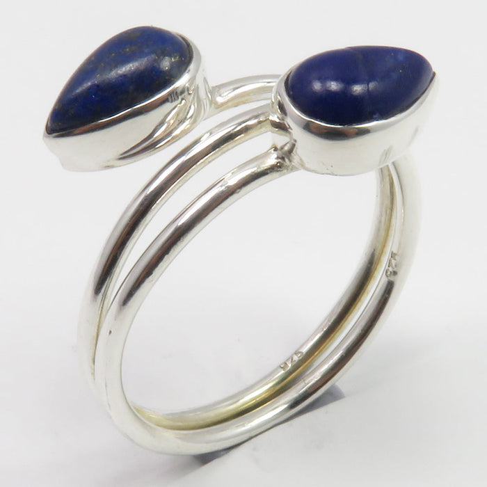 Inel Argint 925 cu Lapiz Lazuli Cabochon