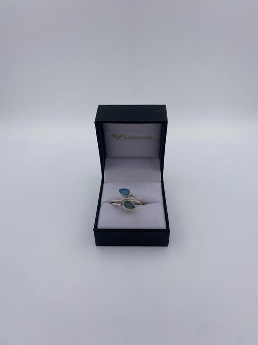 Inel Argint 925 cu Calcedonia Cabochon