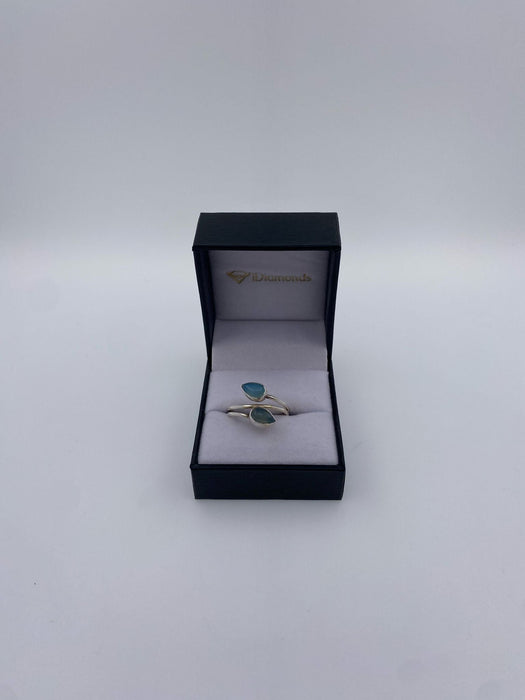 Inel Argint 925 cu Calcedonia Cabochon