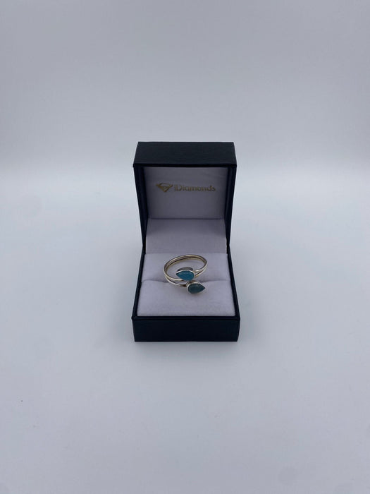 Inel Argint 925 cu Calcedonia Cabochon