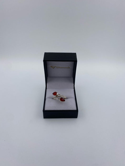 Inel Argint 925 cu Carnelian Cabochon