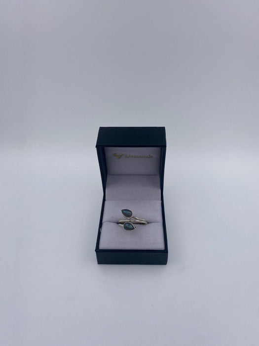 Inel Argint 925 cu Labradorit Cabochon