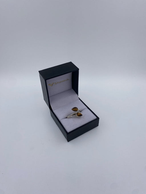 Inel Argint 925 cu Ochi de Tigru Cabochon