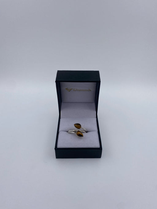 Inel Argint 925 cu Ochi de Tigru Cabochon