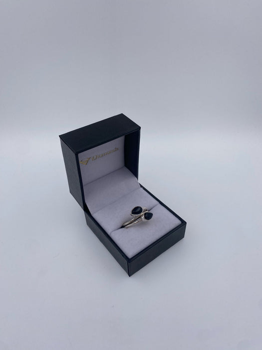 Inel Argint 925 cu Onix Negru Cabochon