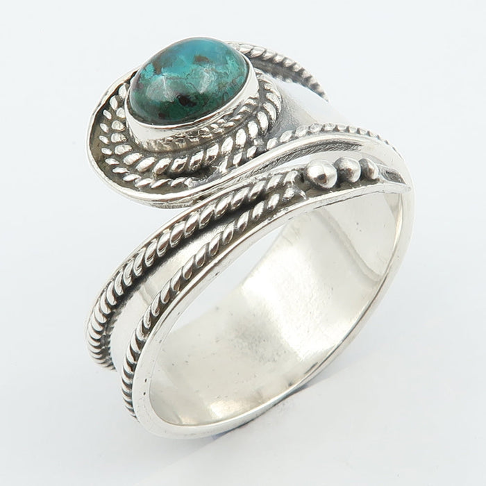 Inel Argint 925 cu Crisocol Cabochon