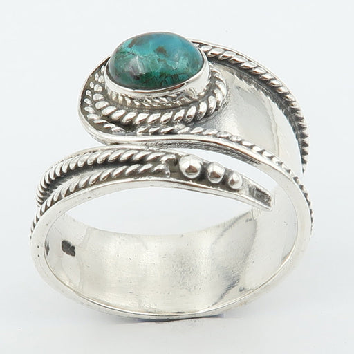 Inel Argint 925 cu Crisocol Cabochon