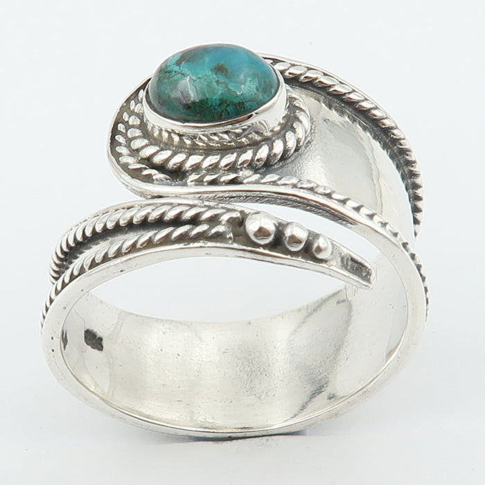 Inel Argint 925 cu Crisocol Cabochon