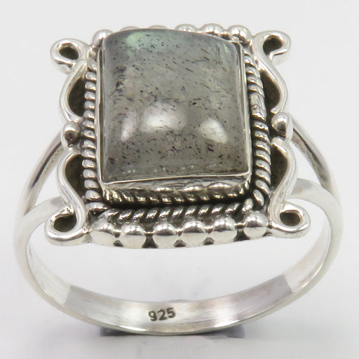 Inel Argint 925 cu Labradorit Cabochon