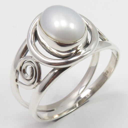 Inel Argint 925 cu  PERLA FRESH WATER