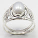 Inel Argint 925 cu  PERLA FRESH WATER