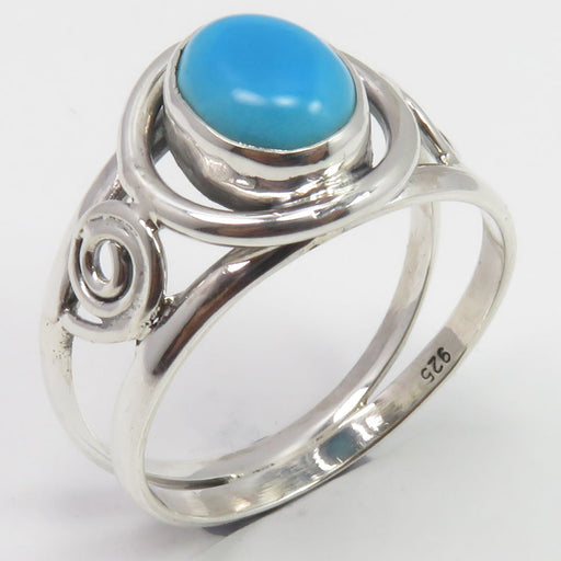 Inel Argint 925 cu Turcoaz Cabochon