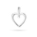 Pandantiv Inima Aur 14k cu Diamant Natural 0.005 ct