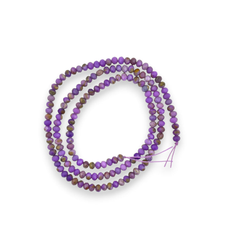 Sirag Charoite discuri fatetate 3mm