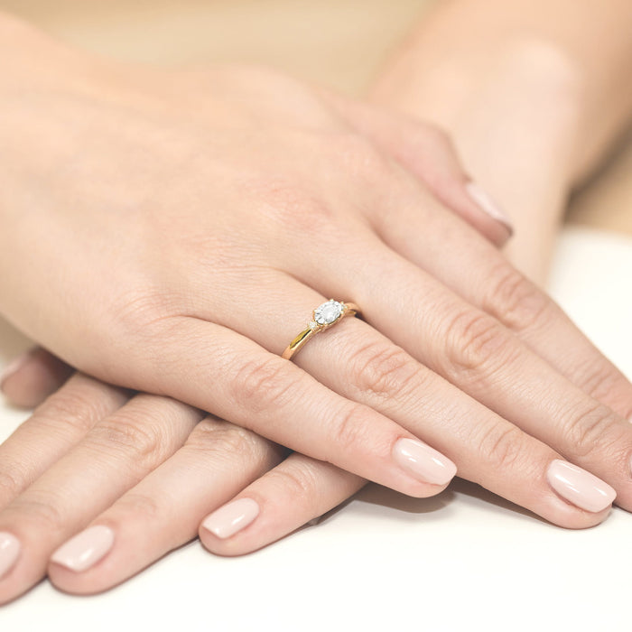 Inel Aur 14K W0006 Diamant 0,40ct