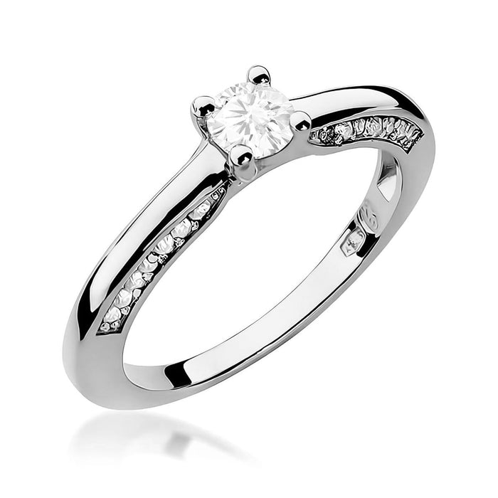 Inel Aur 14K W0009 Diamant Cultivat 0.30ct