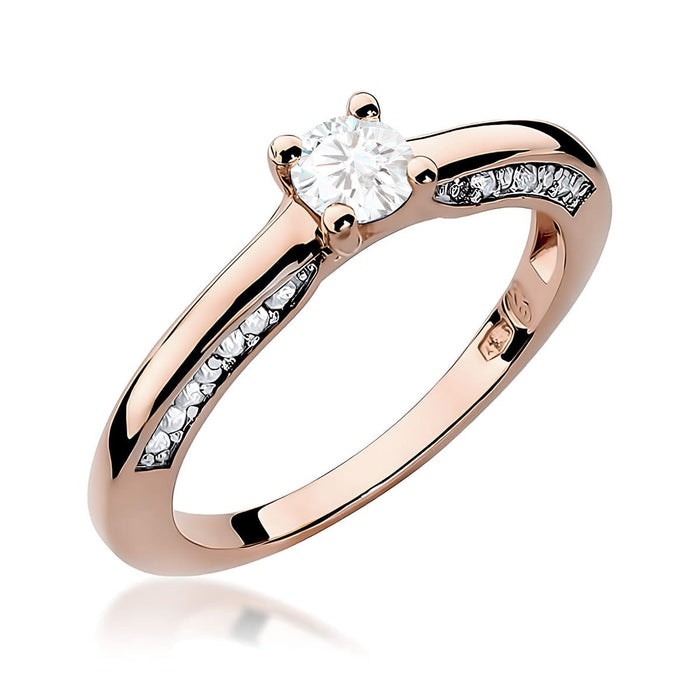 Inel Aur 14K W0009 Diamant Cultivat 0.30ct