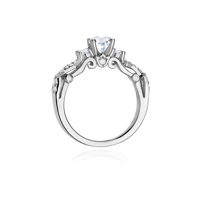Inel Aur 14K W0023 Diamant Cultivat 0.70ct