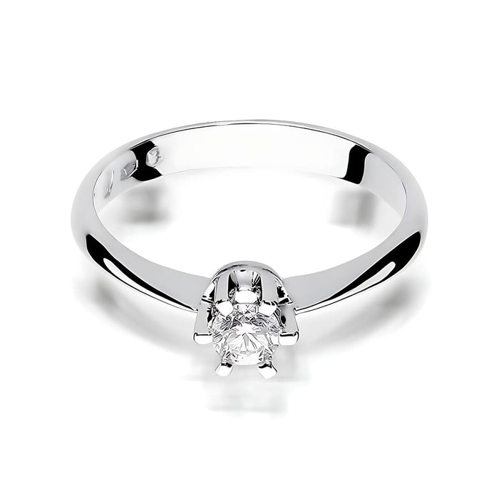 Inel Aur 14K W0036 Diamant Cultivat 0.25ct